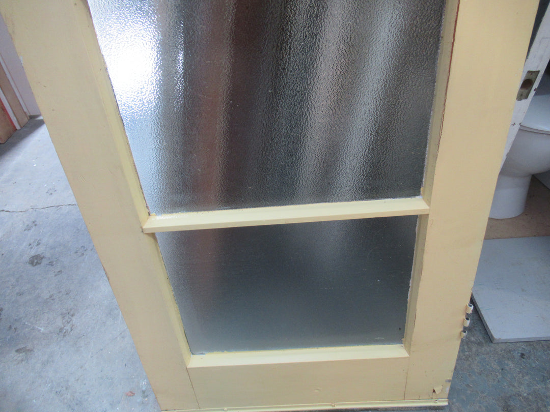 4 Lite Glitter Glass Exterior Door 1980H x 760W x 45D