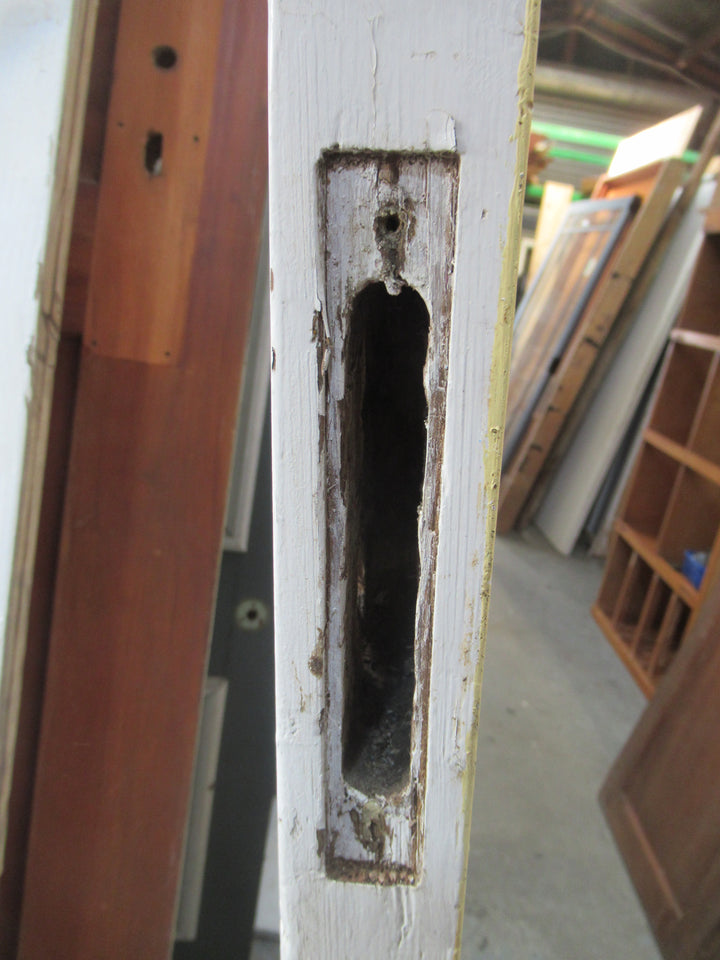 4 Lite Glitter Glass Exterior Door 1980H x 760W x 45D