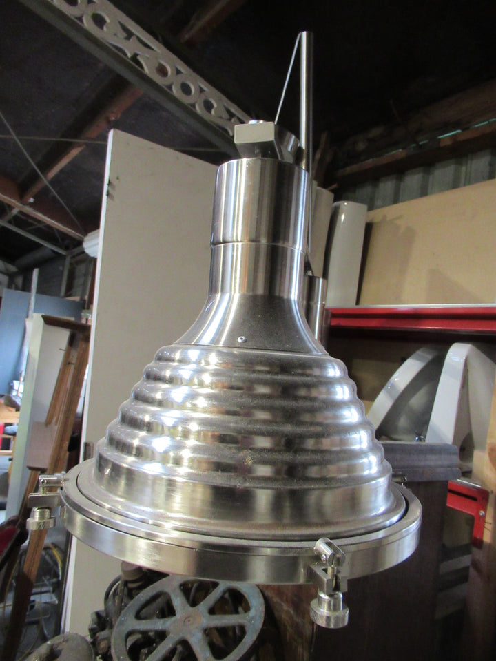 Retro Industrial 3 Ceiling Mounted Cone Shape Pendant Light - 1000H x 1550W x 450D