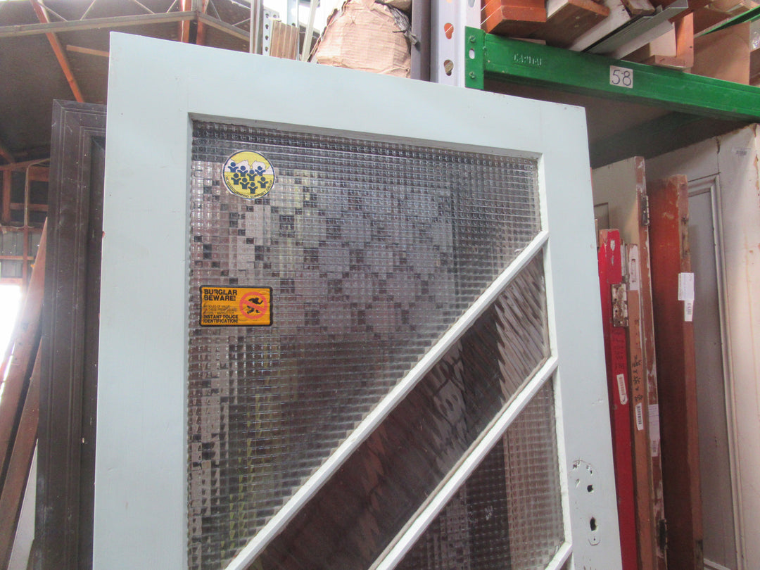 Art Deco 5 Lite Front Entrnace Door 2080H x 860W x 45D