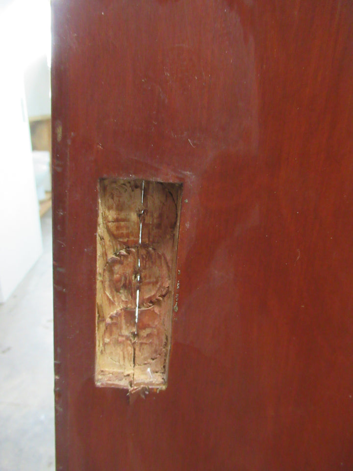 Timber fFnish Hollowcore Sliding Door1980H x 815W x 40D