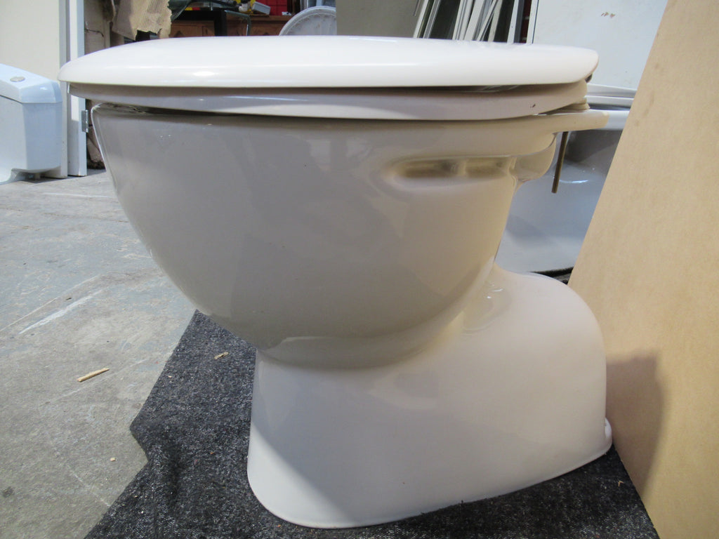 Caroma White Deep Based Toilet & Lid 480H x 380W x 630D