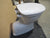 Caroma White Deep Based Toilet & Lid 480H x 380W x 630D