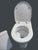 Vita Toilet with Self Closing Lid/Cistern & Toilet Roll Holder 450H x 380W x 700D