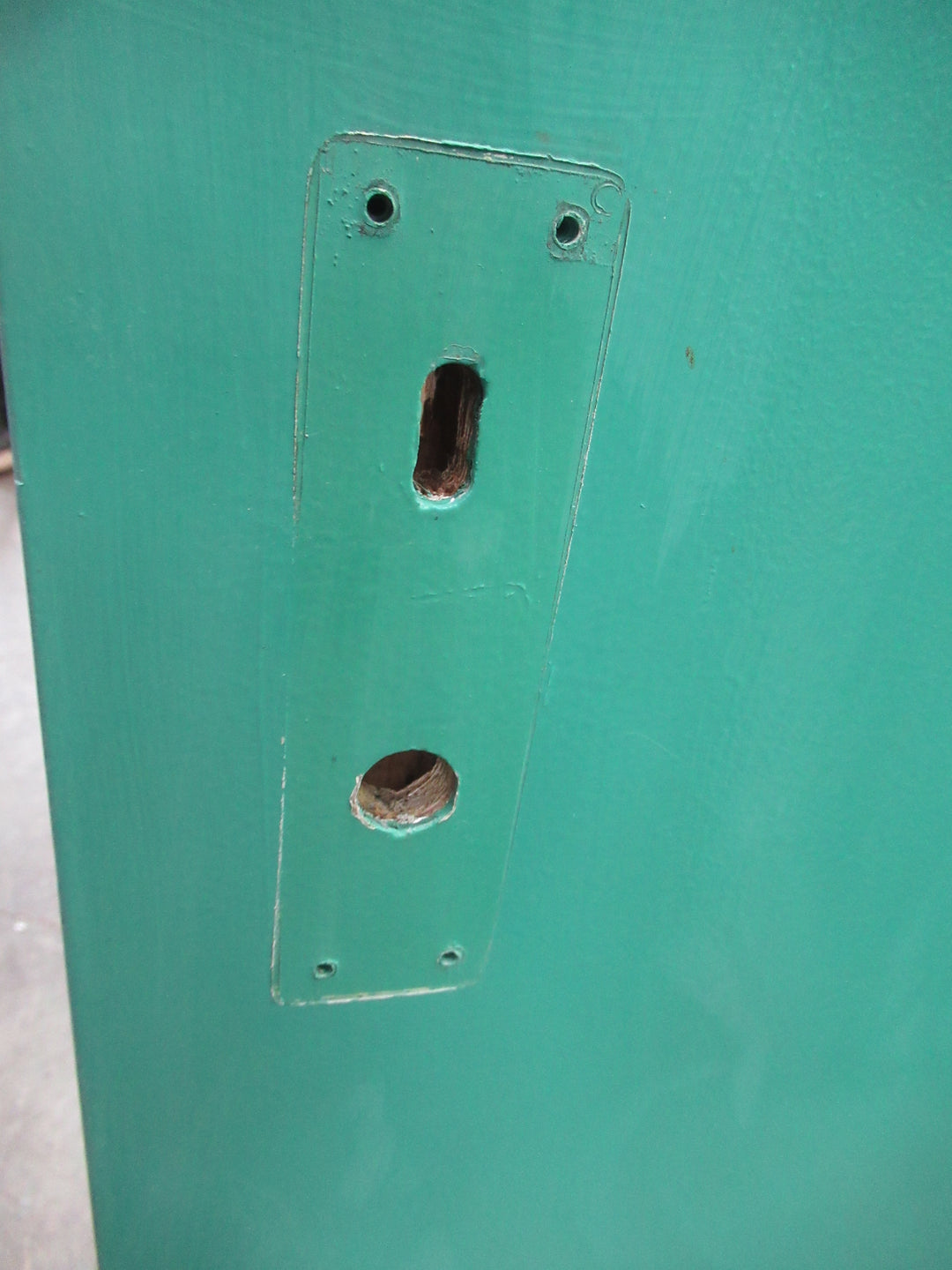 Green Hollowcore Door 1975H x 755W x 40D