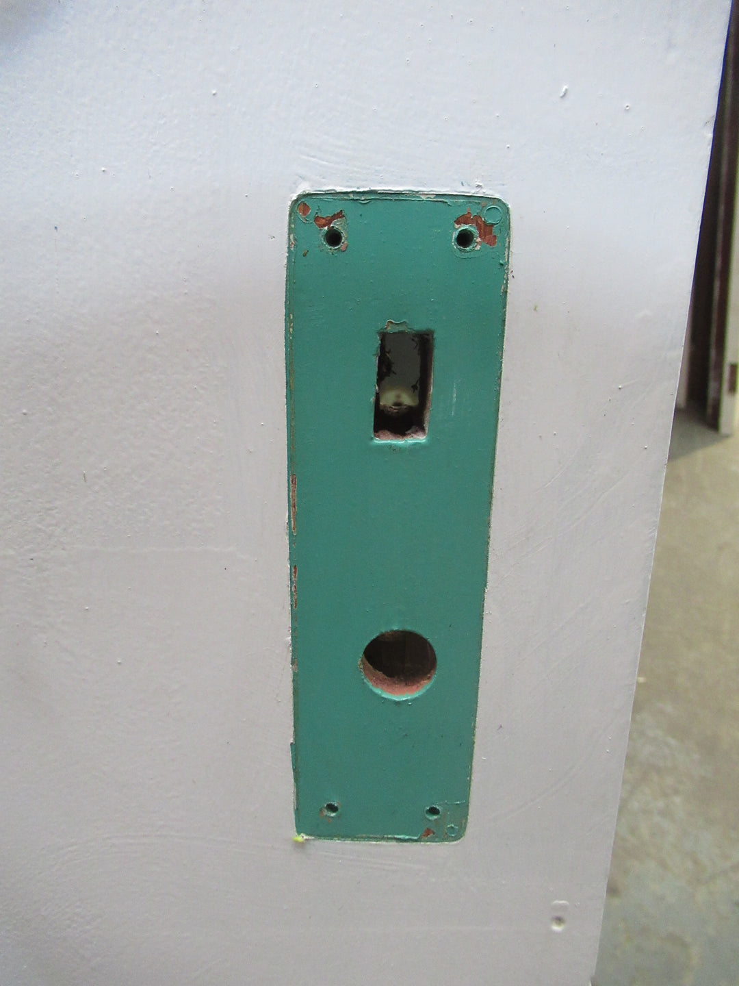 White/Gold Painted Hollowcore Door 1985H x 805W x 40D