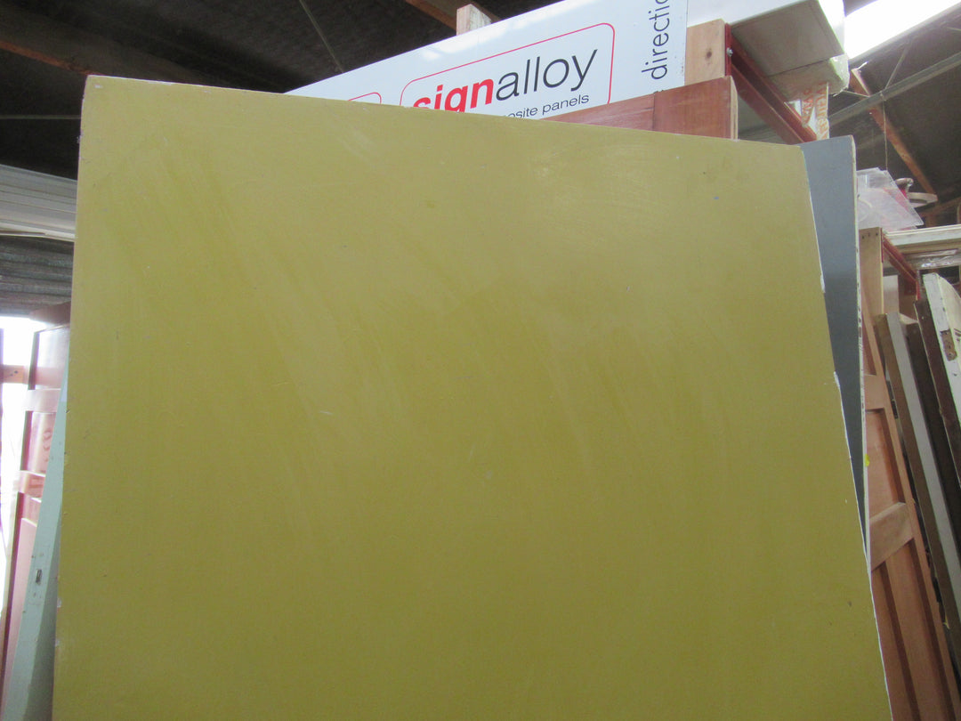 White/Gold Painted Hollowcore Door 1985H x 805W x 40D