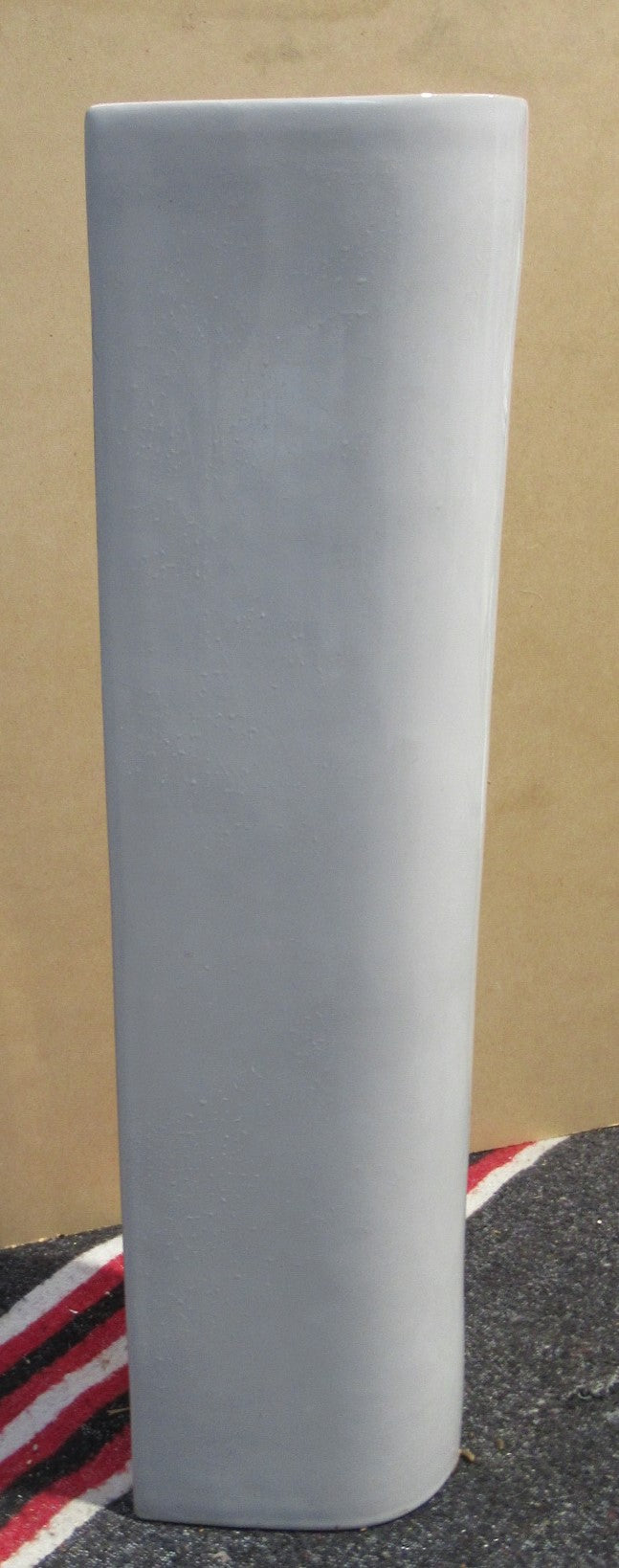 Simple White Porcelain Pedestal   670H x 180D x 180W