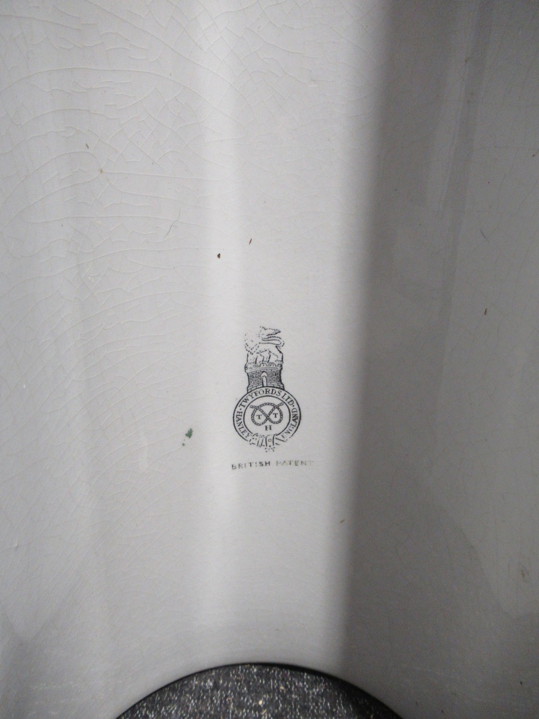 Twyfords Square Bottom White Porcelain Pedestal   645H x 330W x 260D