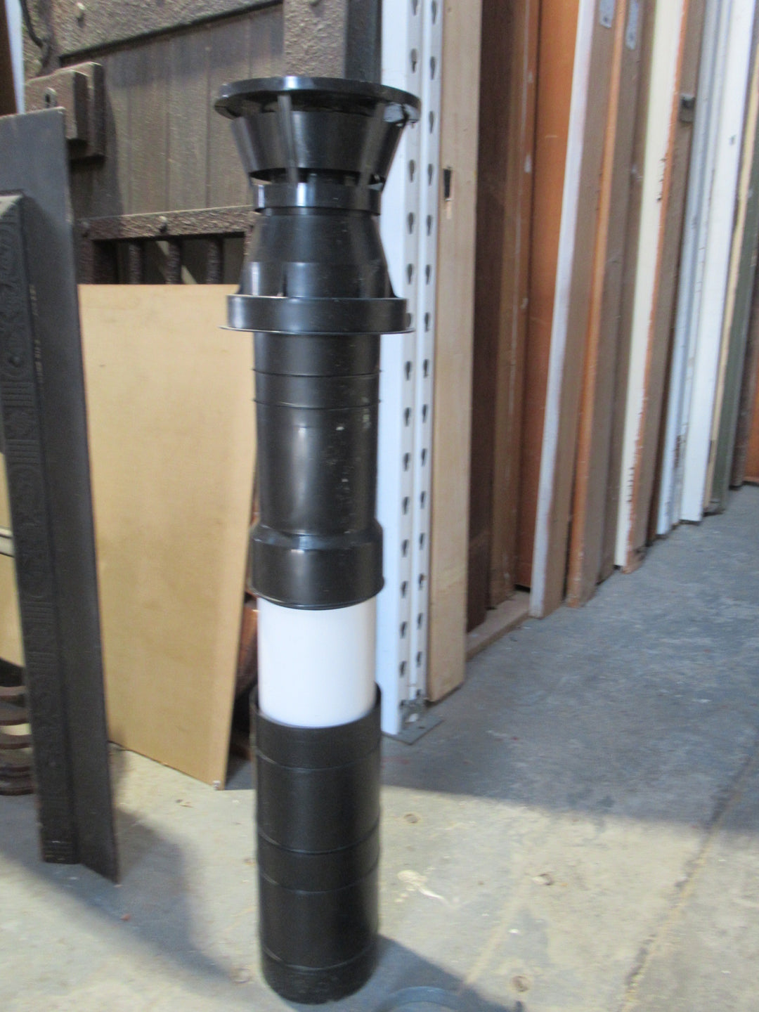 Toilet Exhaust Vent Flue 590 -950H x 150-190-280D
