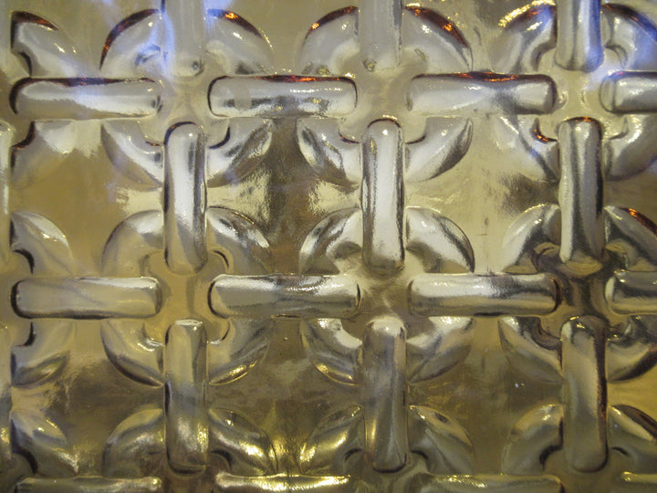 6 Lite Square Pattern Glass/1 Panel Interior Door 1985H x 755W x 30D