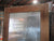 Native Timber Single Sliding Door with Waterfall Glass     1975H x 765W