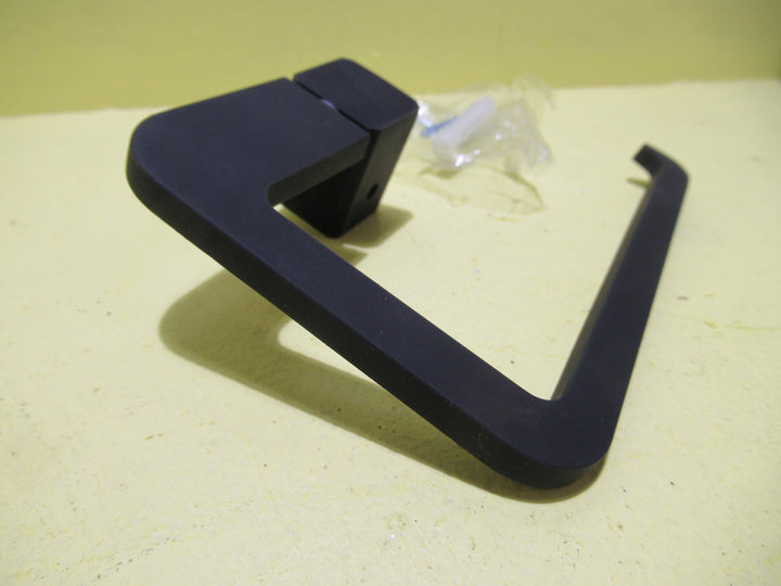 Black Rexon Raglan Toilet Roll Holder   95H x 145W x 25D