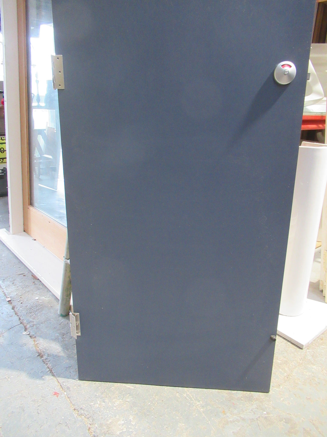Blue Toilet Cubicle Door 1800H x 600W x 150D