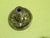 Ornate Brass Pull Handle   35 Dia x 20D