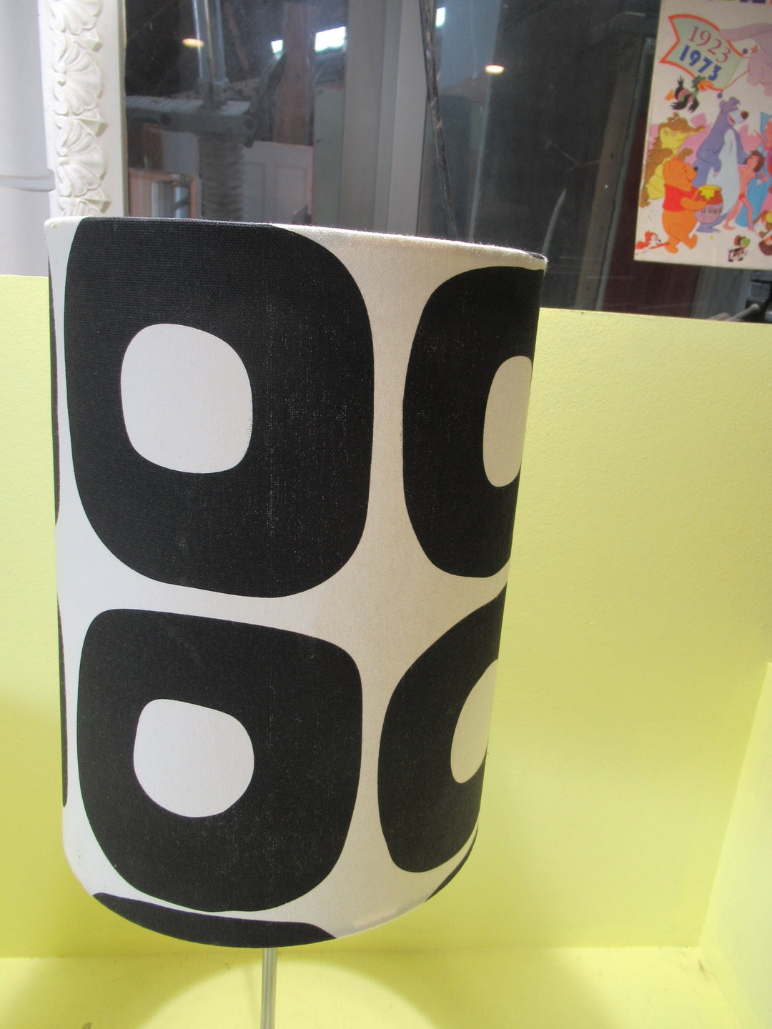 Retro Beside/Lounge Light with on/off Switch with Fabric Lamp Shade 615H x 230Dia