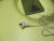 Retro Beside/Lounge Light with on/off Switch with Fabric Lamp Shade 615H x 230Dia