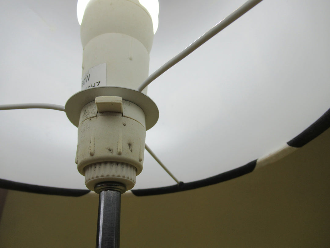 Retro Beside/Lounge Light with on/off Switch with Fabric Lamp Shade 615H x 230Dia