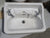Modern Traditional Alfred Johnston & Sons Porcelain Basin with Methven Tabs 560W x 300H  x 420D