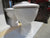 White Porcelain Toilet Pan & Seat   430H x 510D x 370W