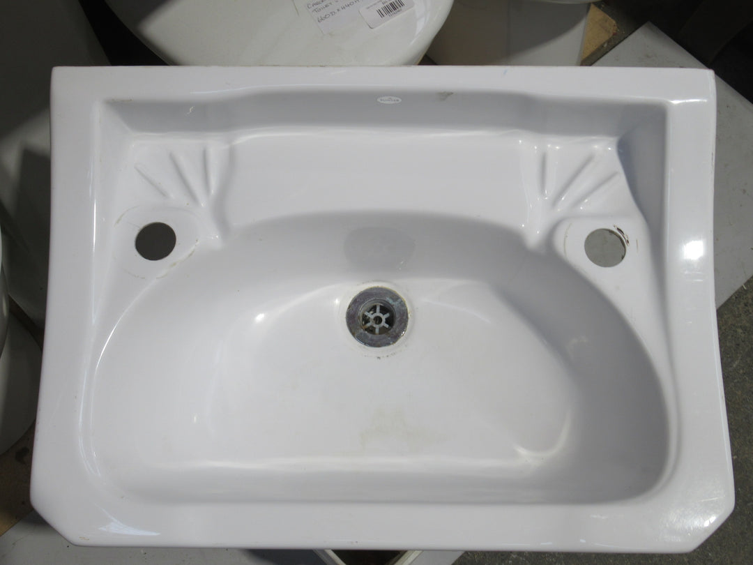 Plastic White Basin   220H x 560W x 400D