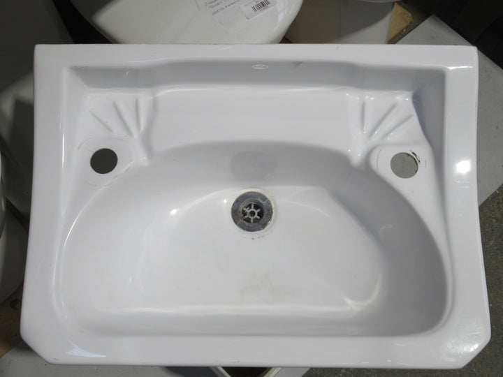 Plastic White Basin   220H x 560W x 400D