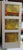3 Lite Amber Glass Exterior Door   1975H x 805W x 40D