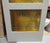 3 Lite Amber Glass Exterior Door   1975H x 805W x 40D