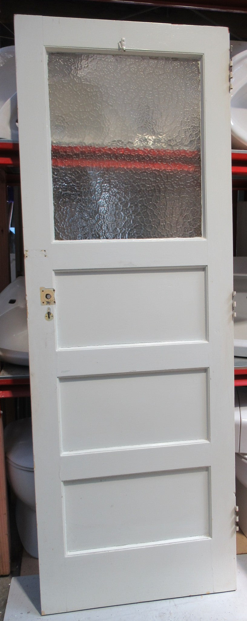 1 Lite 3 Panel Exterior Door    1970H x 705W x 45D