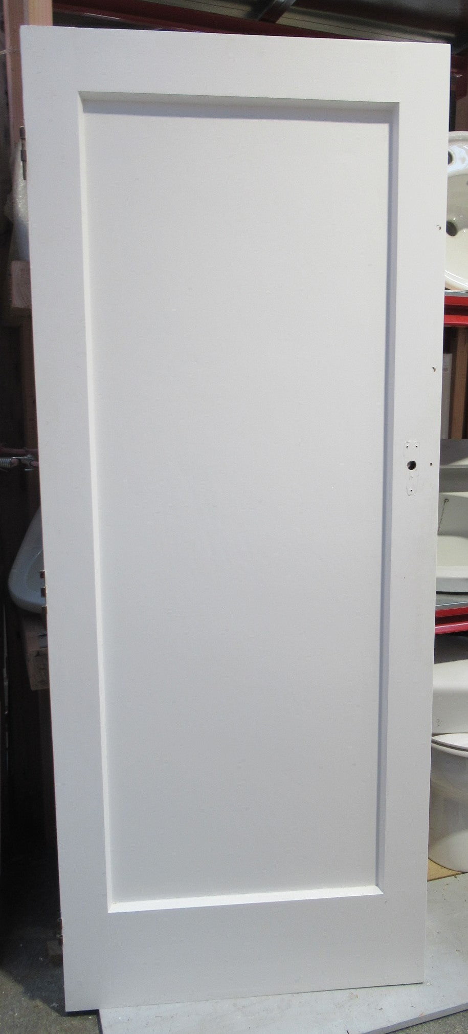 1 Panel Rimu Interior Door   2020H x 810W x 20D