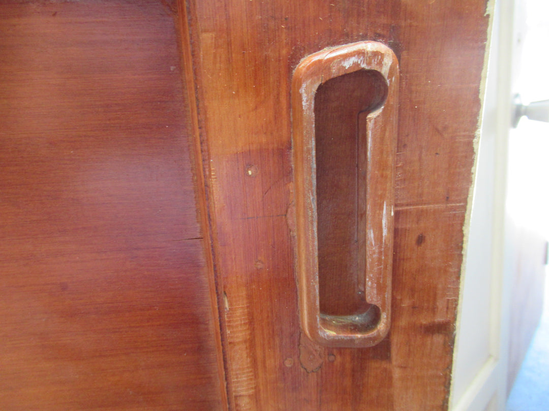 5 Panel Rimu Sliding Door   1985H x 810W x 45D