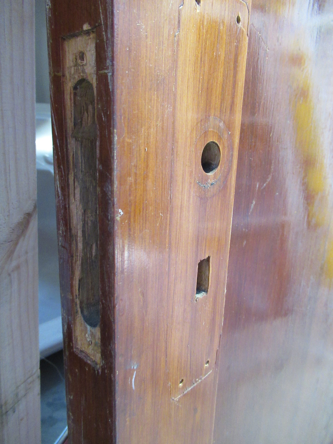 3 Panel Rimu Varnished Internal Door 1965H x 810W x 45D
