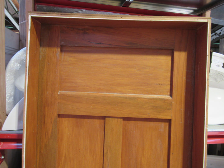 4 Panel Internal Art & Crafts Door with Frame 2080H x 690W/Door 2020H x 640W