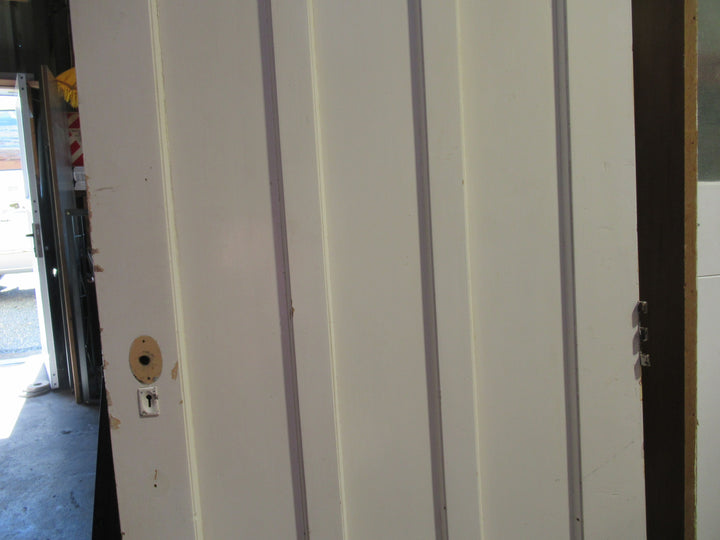Vertical Stripe 3 Panel Interior Native Timber Door 1980H x 810W x 45D