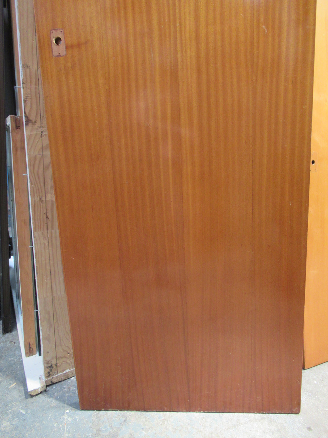 Narrow Rimu Veneer Hollow Core Cupboard/Hallway Door 1980H x 610W x 40D