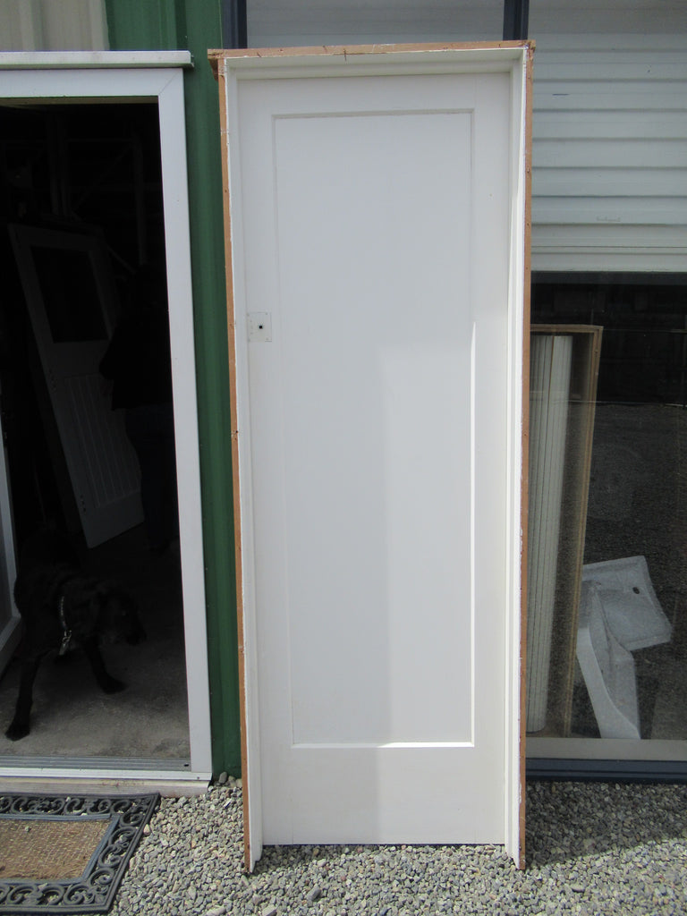 1 Panel Hallway/Cupboard Door with Frame 2070H x 730W x 120D/ Door 2030H x 680W