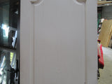 2 Panel with Oval Mold at the top Timber Front Door 1990H x 760W x 40D