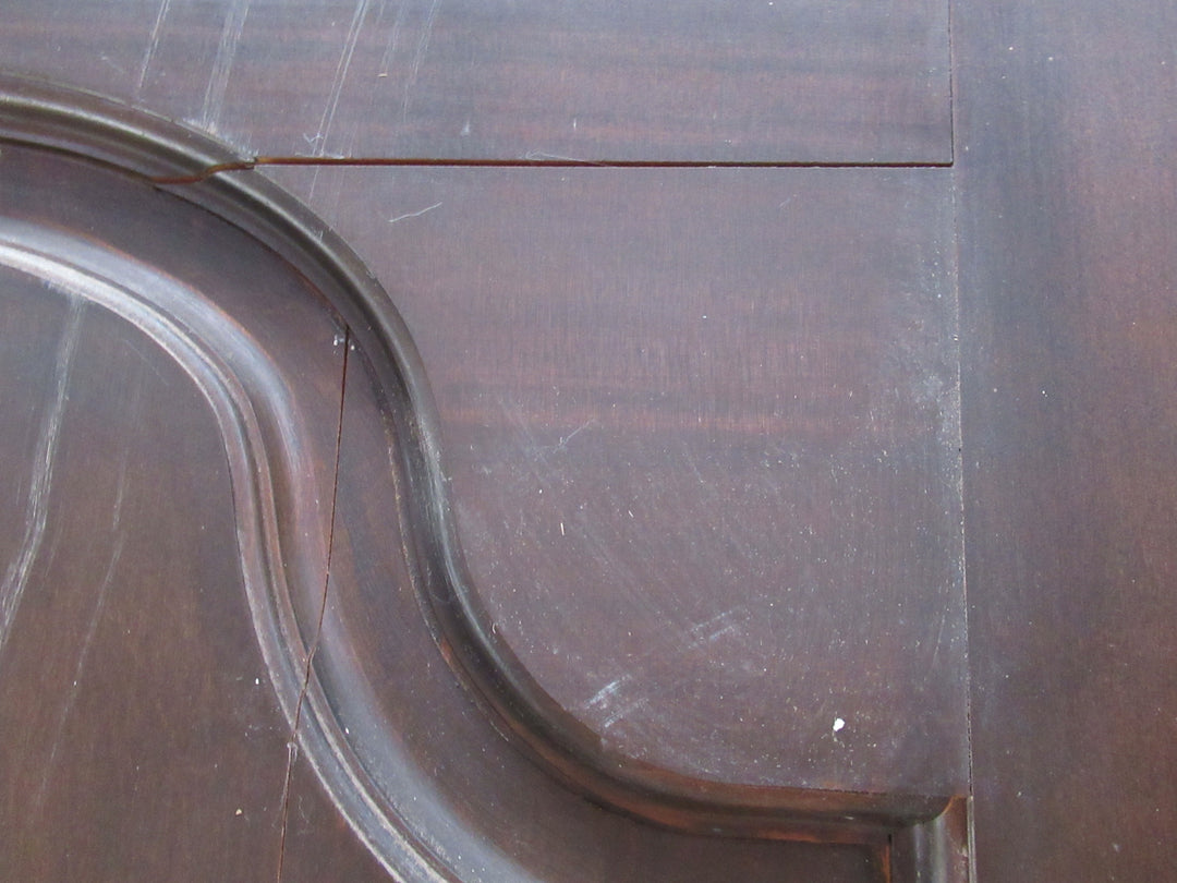 2 Panel with Oval Mold at the top Timber Front Door 1990H x 760W x 40D
