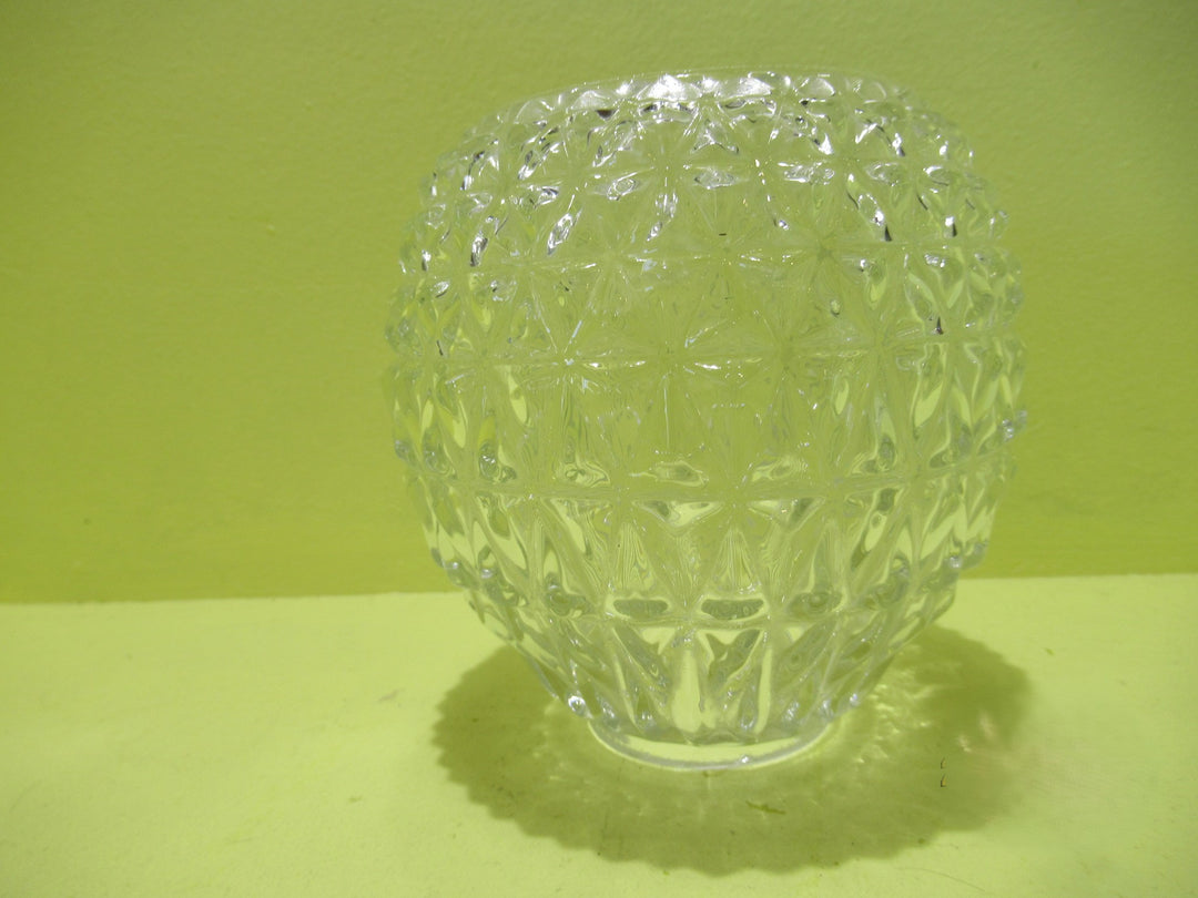 Vintage Cut Glass/Crystal Light Shade 140H x 120W/Top 55Dia