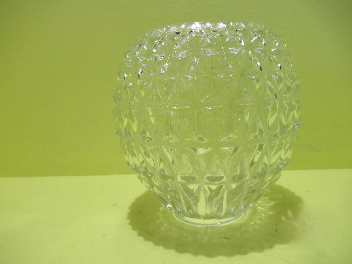 Vintage Cut Glass/Crystal Light Shade 140H x 120W/Top 55Dia