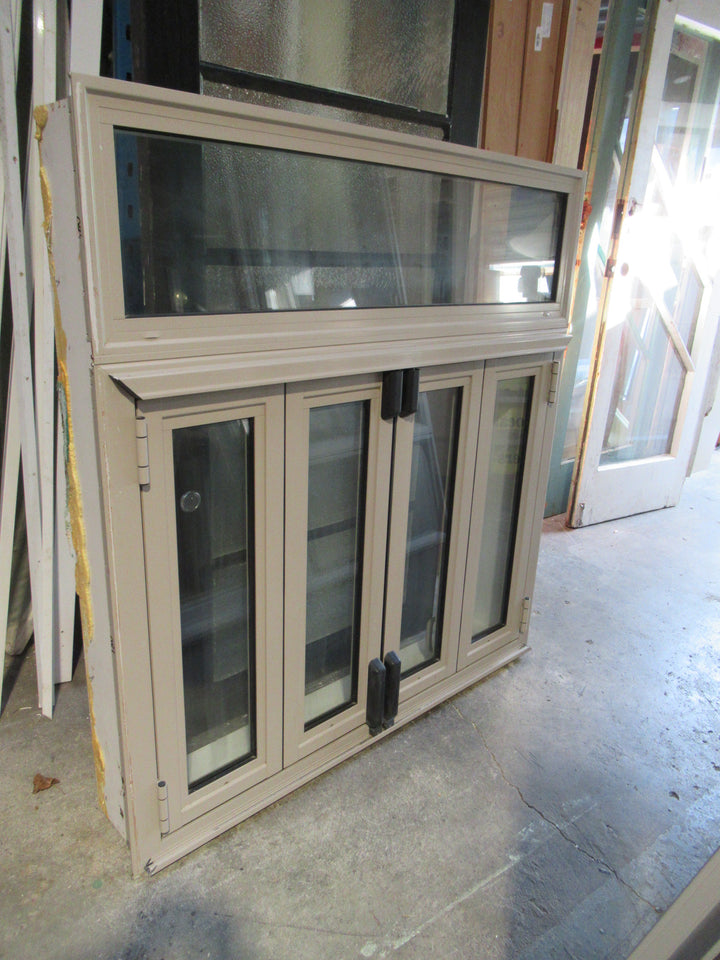 Mushroom/Tan Bifolding Double Glazed Window 1280H x 1200W x 195D