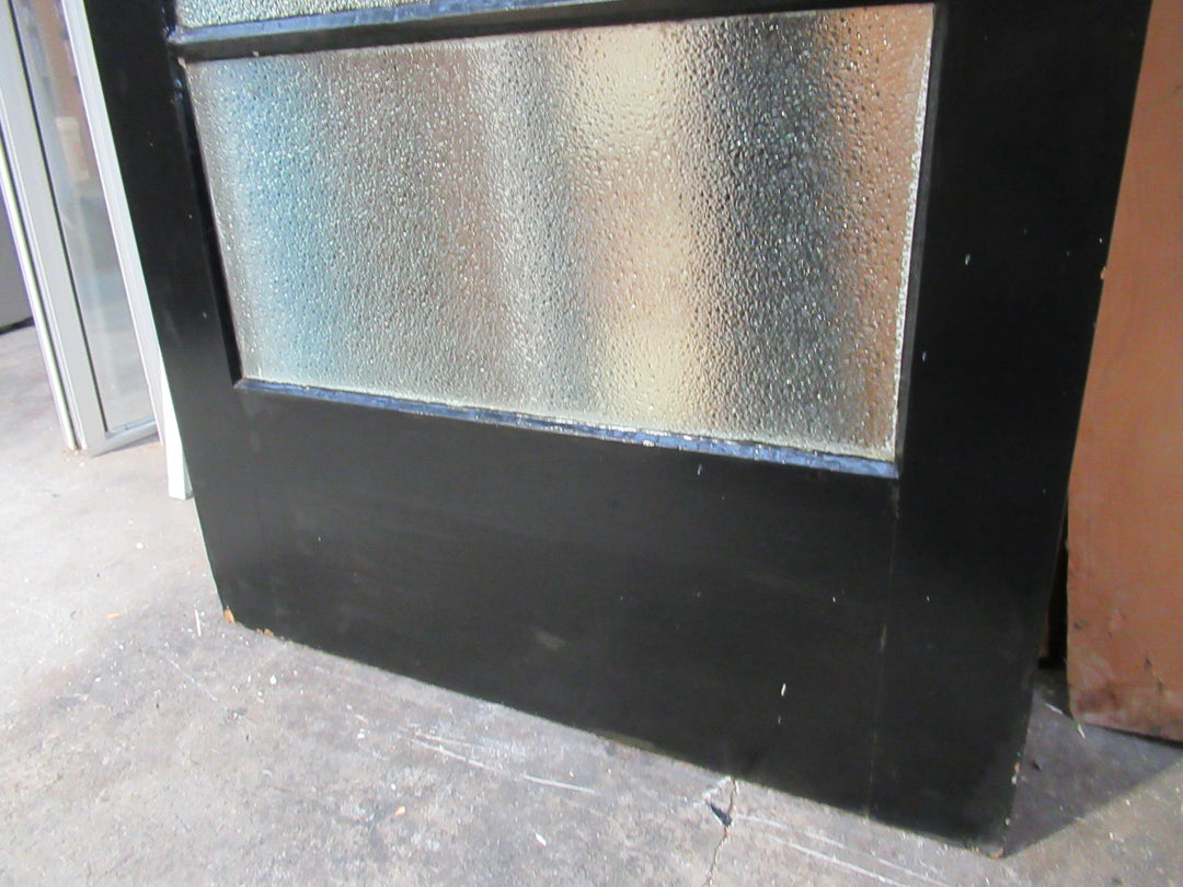 5 Lite Black & White Exterior Door 1985H x 857W x 42D
