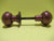 Soft Purple Hollow Press Tin with Wide Ribbed Handle H55 x Dia 45