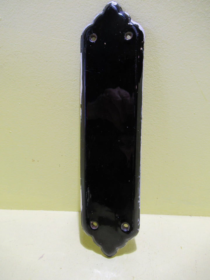 Porcelain Push Plates