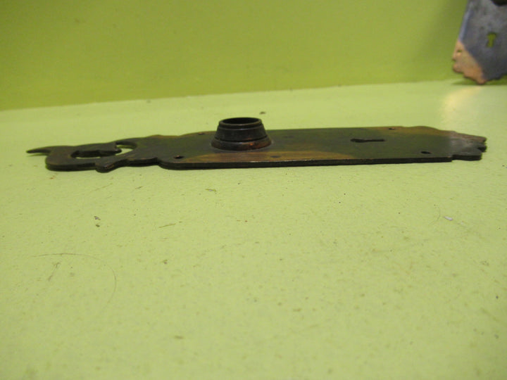 Gothic Twirl Stripped Antique Copper Door Plate 222L x 64W