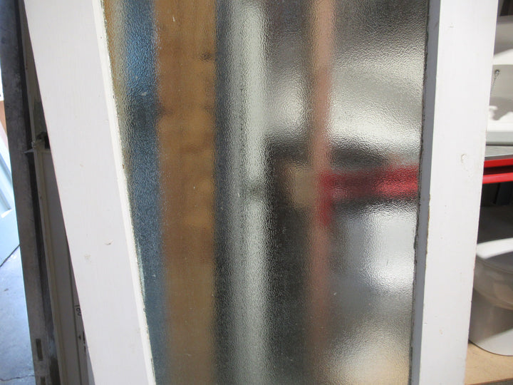 1 Lite Vintage Glitter Glass Native Timber Internal Door 2020H x 810W x 45D
