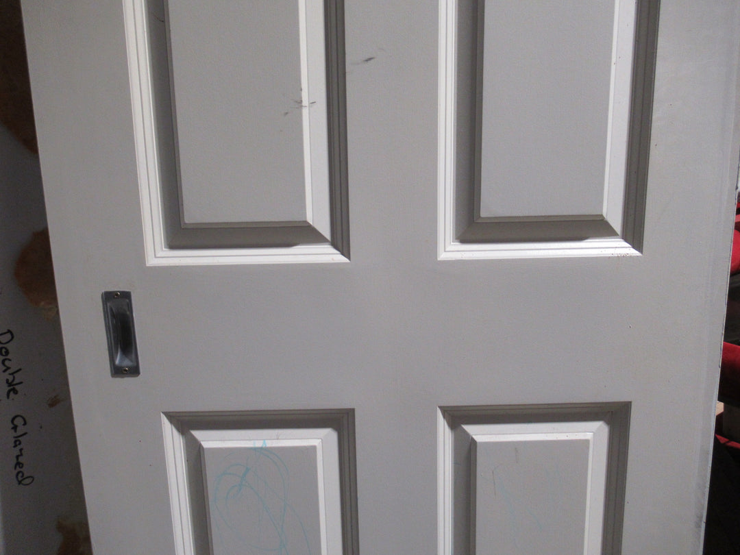 Modern 4 Panel Molded Sliding Door 1950H x 760W x 35D