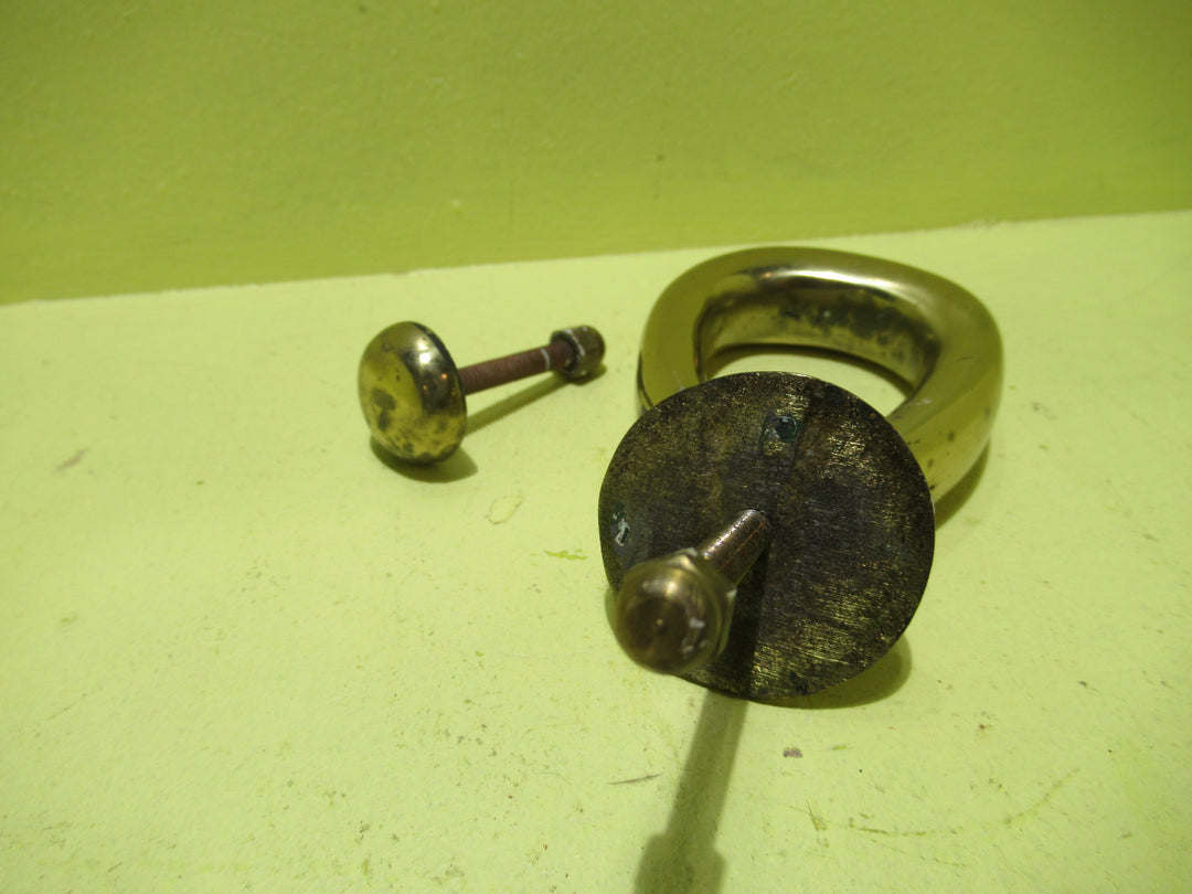 Solid Brass Heavy TearDrop Door Knocker 35H x 120L x 35-75W