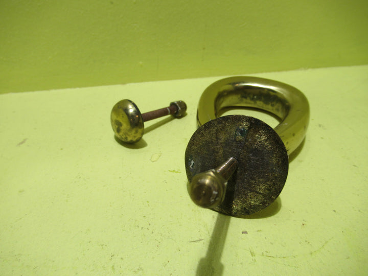 Solid Brass Heavy TearDrop Door Knocker 35H x 120L x 35-75W