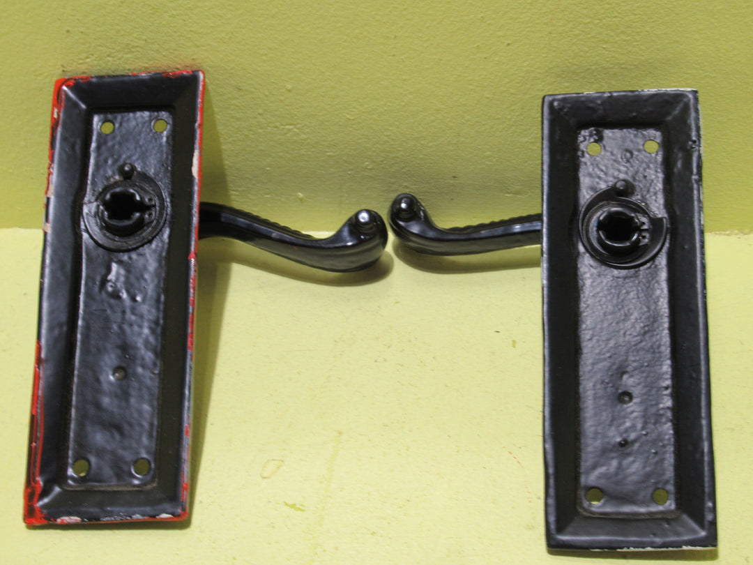 Gothic Style Rectangle Lever Handles 155L x 55W/Lever 110L x 60H